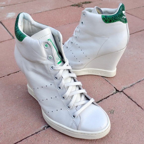 stan smith wedge sneaker
